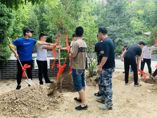 管理科學(xué)與工程學(xué)院2019屆黨員畢業(yè)生捐樹(shù)活動(dòng)圓滿(mǎn)成功