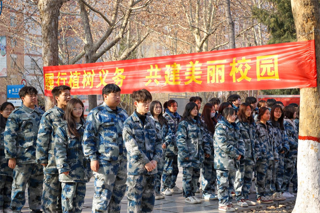 “植”此青綠 共“樹”未來--保定理工學(xué)院開展植樹節(jié)主題活動